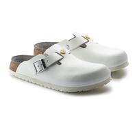 BIRKENSTOCK BOSTON ESD WHITE REGULAR/WIDE WIDTH PROFESSIONAL OCCUPATIONAL ELECTR