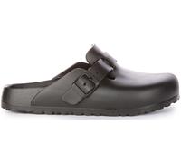 Birkenstock Boston Essentials Womens Single Piece Eva Washable In Black Narrow