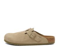 Birkenstock Boston Faded Khaki Suede