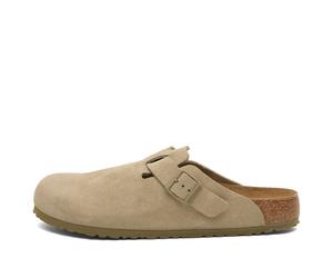 Birkenstock Boston Faded Khaki Suede