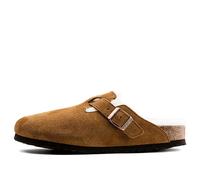 Birkenstock Boston Fur Narrow 'Suede Mink' 1001141 6-6.5