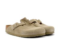 Birkenstock Boston Khaki Suede Faded Grey Clogs EU 36 Regular