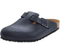 Birkenstock Boston Leather Clog,Black,37 M EU