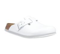 Birkenstock Boston BS White Super Grip Mens Work Nurse Kitchen Shoes