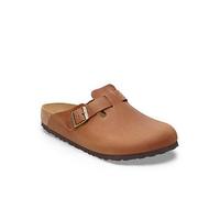 Birkenstock Boston Natural Leather Oiled Clog - Cognac, Brown, Size 5, Women Brown
