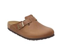 Birkenstock Boston Natural Leather Oiled - Women's Narrow Fit - Cognac - UK Size 2.5-1028310