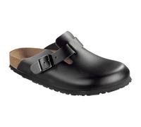 Birkenstock - Boston Natural Leather - Sandals size 45 - Regular, black