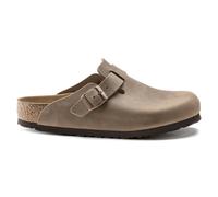 Birkenstock Boston Oiled Nubuck Leather Unisex Clogs - Brown - Size UK 7.5