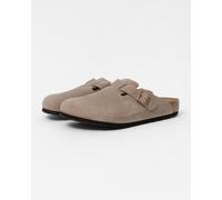 Birkenstock Boston Oiled Nubuck Leather Unisex Clogs - Tobacco Brown - Tobacco Brown - UK12 EU47 Regular