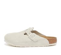 Birkenstock Boston SFB Antique White Suede