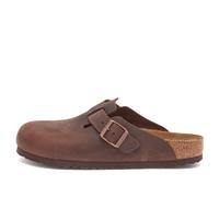 Birkenstock Men's Boston SFB Habana, Oiled Leather Clogs, Havana, 5.5 UK