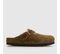 BIRKENSTOCK Boston Shearling Clog Sandals in Tan UK 3 (EU 36)