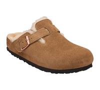 Birkenstock - Boston Shearling Dark Tea - 45 - Shoes