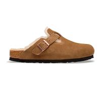 Birkenstock Boston Shearling Suede Leather Narrow Clogs