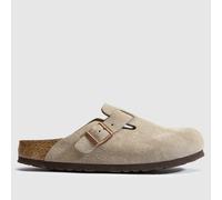 BIRKENSTOCK Boston Soft Footbed Clog Sandals in Taupe UK 7 (EU 40)