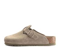 Birkenstock Boston Soft Footbed Narrow 'Suede Faded Khaki' 1019108 7-7.5