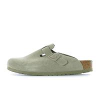 Birkenstock Boston Soft Footbed Suede Leather Sandals 'Faded Khaki' 1019054 5-5.5