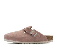 Birkenstock Boston Soft Footbed Suede Leather Sandals 'Pink Clay' 1023279 8-8.5
