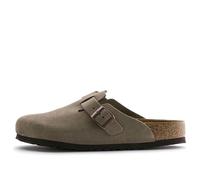 Birkenstock Boston Soft Footbed Suede Wide 'Taupe' 0560771 12-12.5