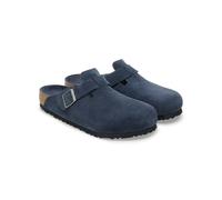 Birkenstock Boston Soft Footbed Unisex Suede Clogs - New Navy Tonal FB - New Navy Tonal FB - UK5.5 EU39 Regular