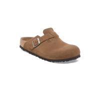 Birkenstock Boston Soft Footbed Womens Suede Clogs - Dark Tea/Tonal Footbed - Dark Tea/Tonal Footbed - UK7.5 EU41 Narrow