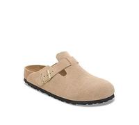Birkenstock Boston Suede Clog, Beige, Size 4, Women Beige