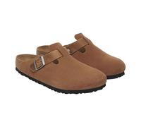 Birkenstock Boston Suede Clogs Colour : Tan, Size : 10.5UK/44.5EU