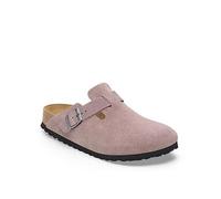 Birkenstock Boston Suede Leather Clog - Faded Purple, Purple, Size 4, Women Purple