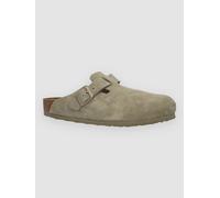 Birkenstock Boston Bs Men's Large Elegant Pin Buckle Clog Sandals (Khaki, UK 7)