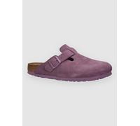 Birkenstock Boston Suede Leather Women Purple