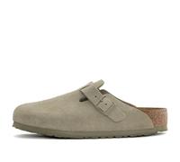 Birkenstock Boston Suede Leather 'Faded Khaki' 1025788 2-2.5