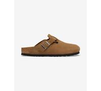 Birkenstock Boston Suede Leather narrow fit clogs brown - 38