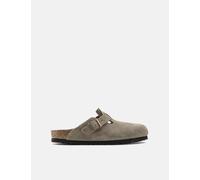 Birkenstock Boston Taupe Suede