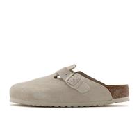 Birkenstock Boston Suede Leather Sandals 'Antique White' 1024731 13-13.5