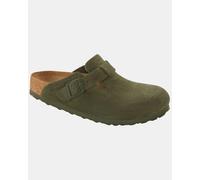 Birkenstock Boston Suede Leather Womens Clogs - Thyme - Thyme - UK7 EU40 Narrow