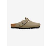Birkenstock Boston TEX Birko-Flor Nubuck Regular fit clogs beige greenish - 39