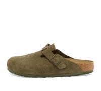 Birkenstock Boston Suede Leather Clogs Green EU 43