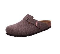 BIRKENSTOCK Boston Unisex Adult Nubuck Leather Clogs & Mules, Cocoa, 9 UK