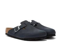 Birkenstock Women's Boston Oiled Leather Mules - Black - EU 40/UK 7