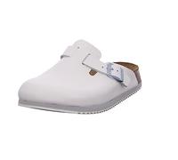 Birkenstock Boston men's white occupational anti-slip work mule