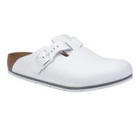 Birkenstock Boston women's white occupational anti-slip work mule