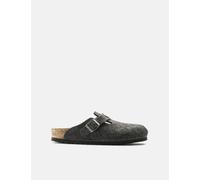Birkenstock Men's Boston Wool Mules - Anthracite - EU 41/UK 7.5