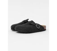 Birkenstock Men's Boston Wool Mules - Anthracite - EU 44/UK 9.5