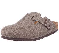 Birkenstock Boston Wool, Unisex-Adults' Clogs, Marron Cacao, 4.5 UK (37 EU)