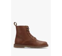 BIRKENSTOCK Bryson Natural Leather Cognac Lace Up Ankle Boots Size: 37