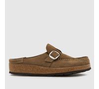 BIRKENSTOCK Buckley Clog Sandals in Taupe UK 8 (EU 41)