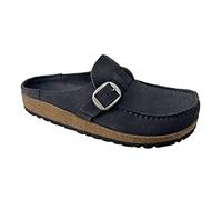 BIRKENSTOCK Buckley Women's Clog Navy Nubuck Leather 37 EU, navy, 4 UK