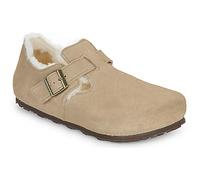 Birkenstock Casual Shoes London Shearling LEVE Taupe in Beige 10.5
