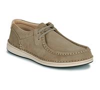 BIRKENSTOCK Men's Pasadena Taupe Suede Moccasins Mens Eu Sizes: 41, Co