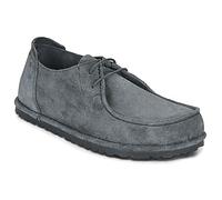 Lace-Up Leather Loafers Birkenstock Utti Suede Marron 42